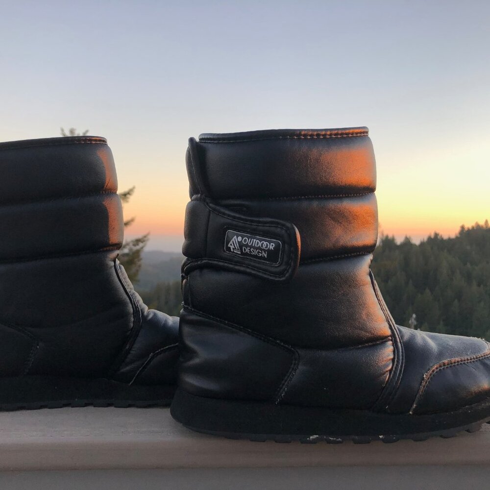 Vintage 90's puffy snow boots